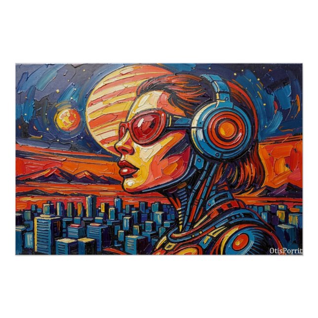 PÓSTER HE VISTO EL FUTURO (Anverso)