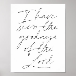 Póster He visto la bondad de Lord Script