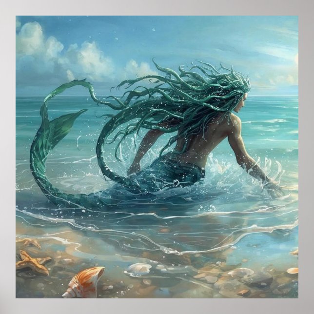 Póster He Who Walks the Shallow Sea (Frente)