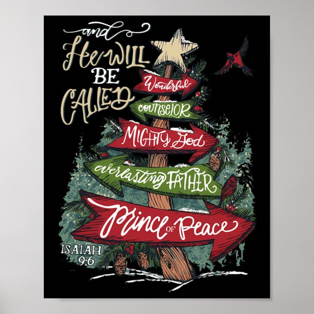 Póster He Will Be Called Wonderful Counselor Mighty God I (Frente)