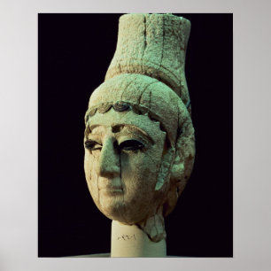 Póster Head of a Prince or Princess of Ugarit (ivory) (se