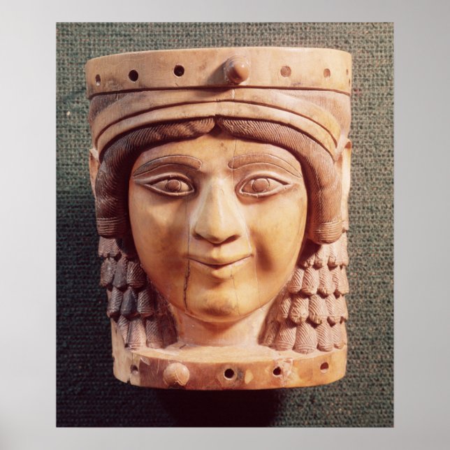 Póster Head of a Woman, called the Lady of the Well (Frente)