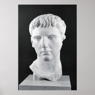 Póster Head of Caesar Augustus