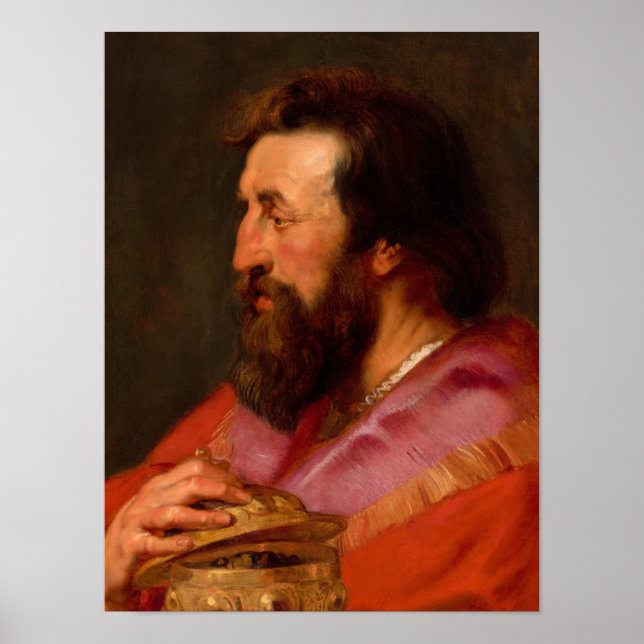 Póster Head of One of the Three Kings, Melchior (Frente)
