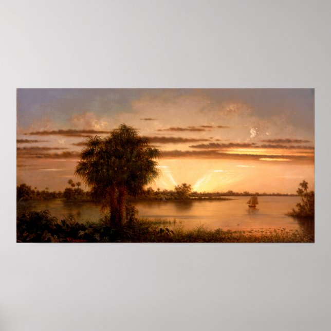 Póster Heade - Florida Sunrise (Frente)