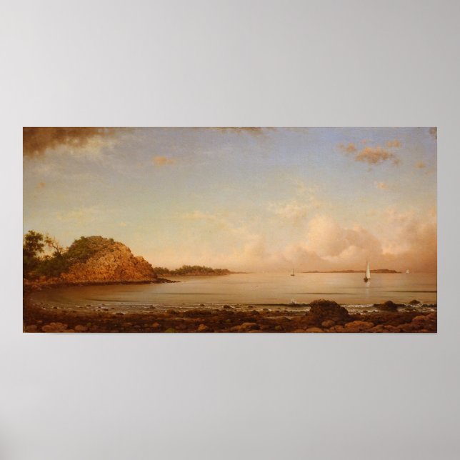 Póster Heade - Singing Beach Manchester 1862 (Frente)