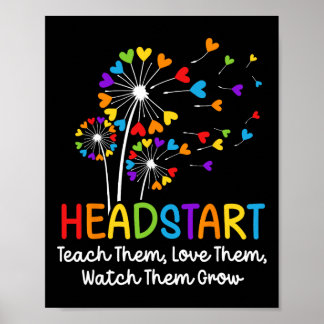Póster Headstart Teacher Early Childhood Educator 