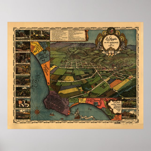 Póster Healdsburg, California (1876) (Frente)