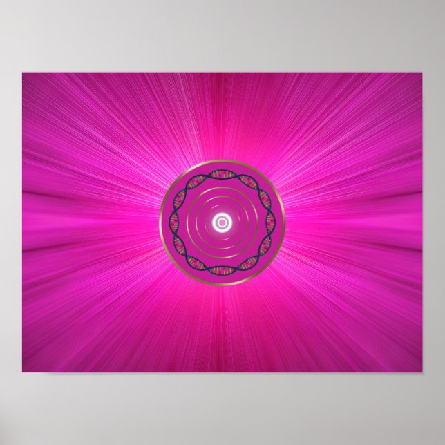 Póster Healing charisma manifestation love art design for (Frente)