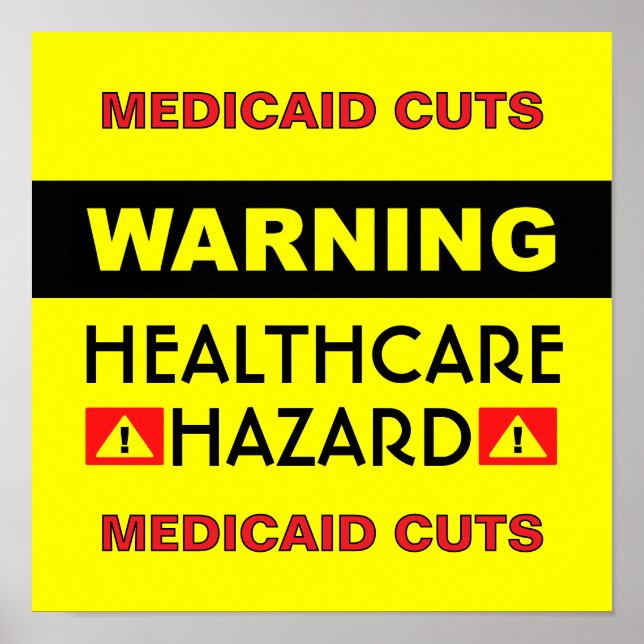 Póster Healthcare Hazard™ Poster (Frente)