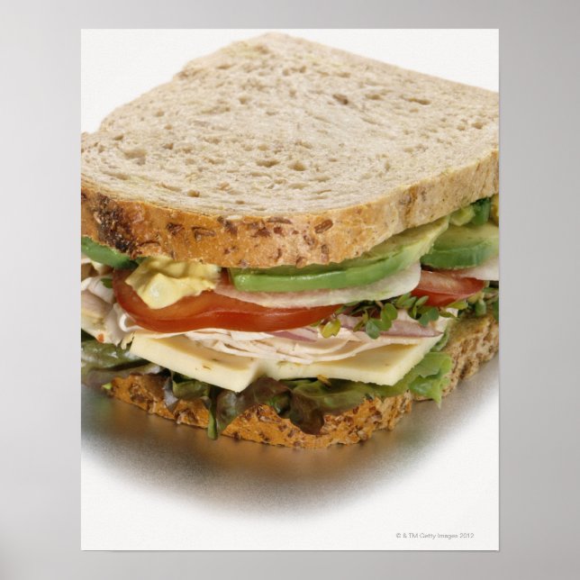 Póster Healthy sandwich (Frente)