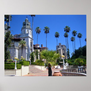 Póster Hearst Castle, San Simeon, California