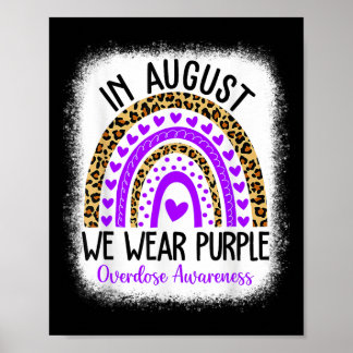 Póster Heart August Usamos Diversión de la sobredosis mor