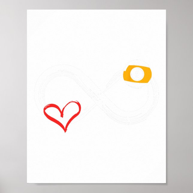 Póster Heart For Billiard Snooker 8 Ll Fan Billiards (Frente)