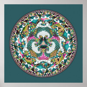 Póster Heart of Surrender Mandala 13