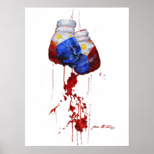 Póster Heart of the Filipino Warrior