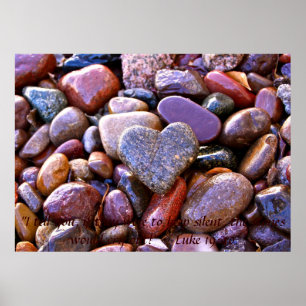 Póster Heart Print