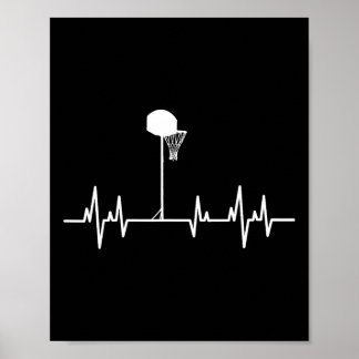 Póster Heartbeat de baloncesto 1