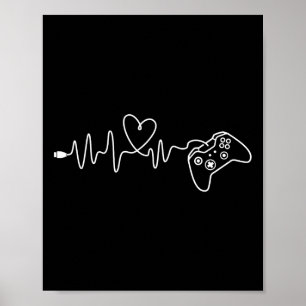 Póster Heartbeat - Juego De Juegos De Consola Lover Pc Vi