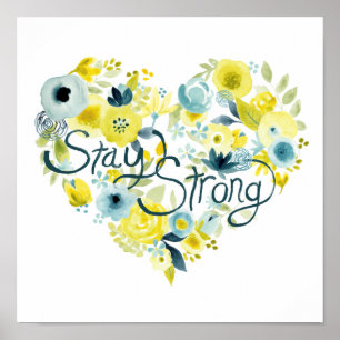 Póster Heartfelt Floral I