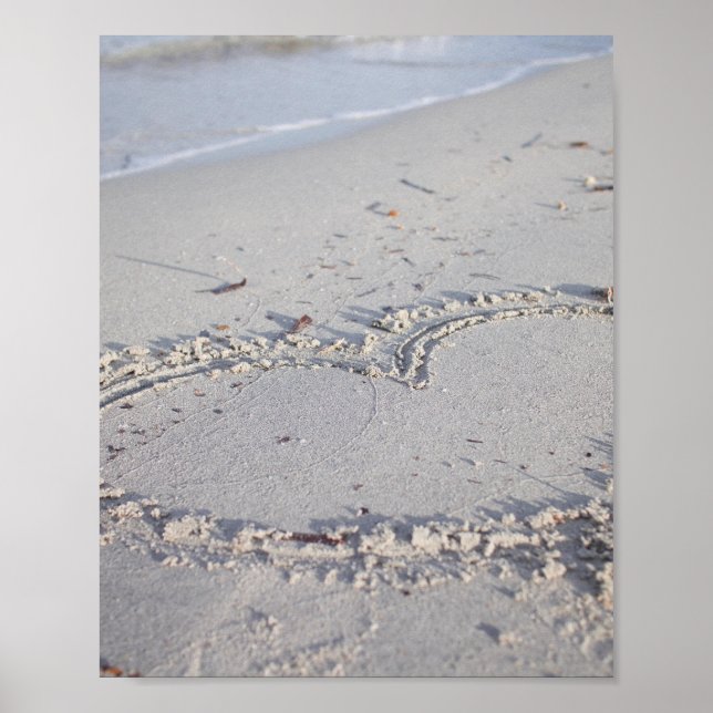 PÓSTER HEARTY SANDY BEACHY (Frente)