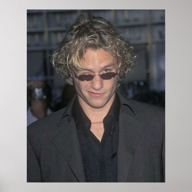 Póster Heath Ledger (Frente)