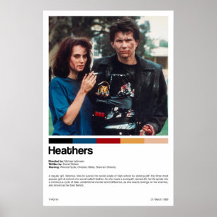 Póster Heathers Movie Print