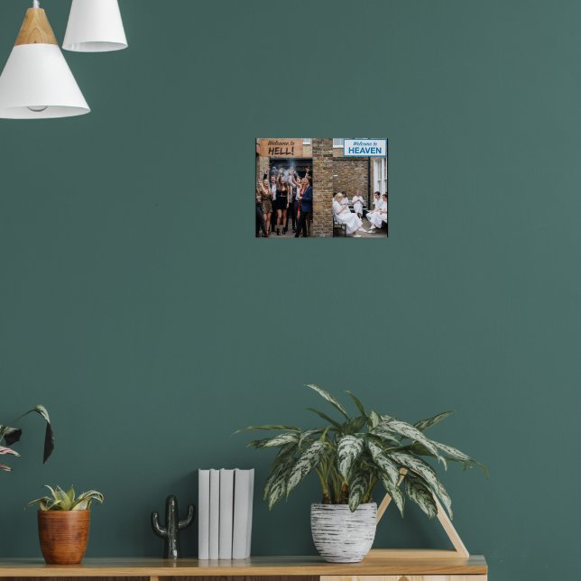 Póster Heaven and Hell (Salón 1)