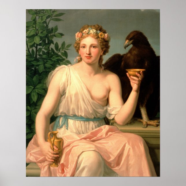 Póster Hebe, 1784 (Frente)