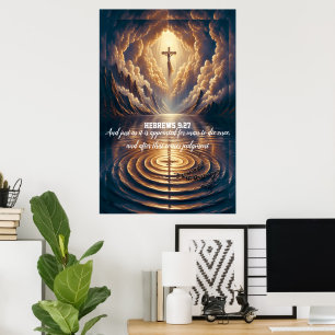 Póster Hebreos 9:27 Y tal como ha sido designado para el