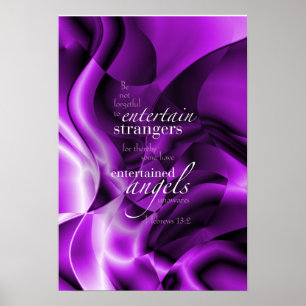 Póster Hebrews 13:2