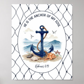 Póster Hebrews 6:19 Wall Art & Decor