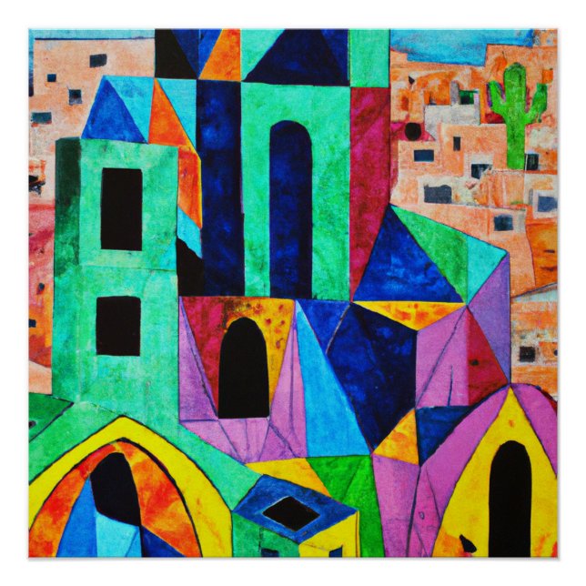 Póster Hebron Cave of Machpela (Anverso)