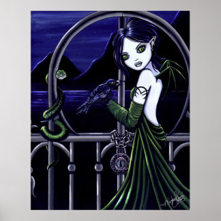 Póster "Hecate" Pesadilla del submundo gótico