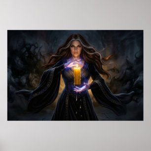 Póster Hechicera de la Vela Arcana