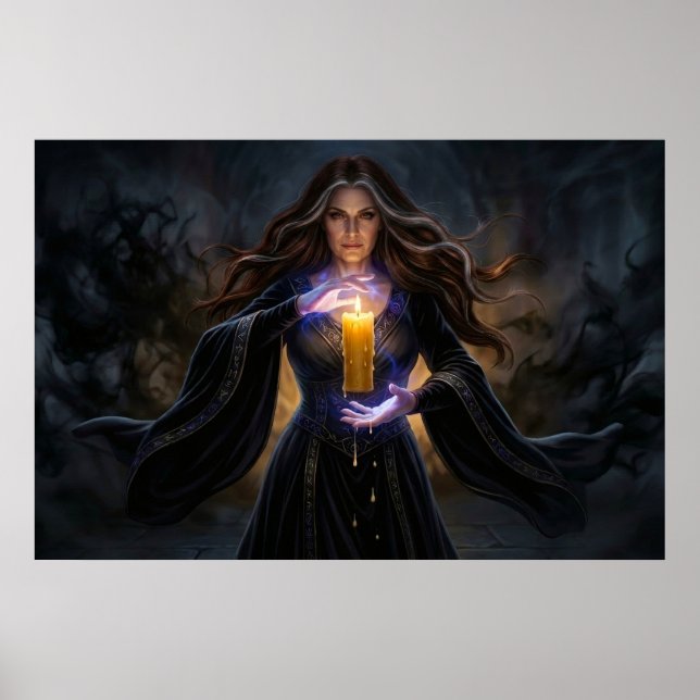 Póster Hechicera de la Vela Arcana (Frente)