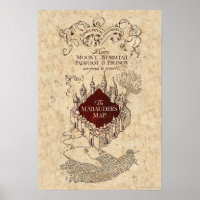 Hechizo de Harry Potter | Mapa del Merodeador