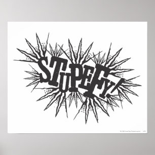 Póster Hechizo de Harry Potter   Stupefy!
