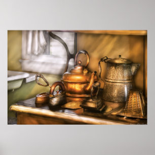 Póster Hechizo - Potes de té e hierro