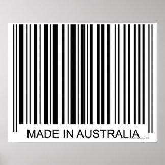 Póster Hecho en Australia