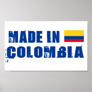 Póster Hecho en Colombia