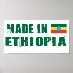 Póster Hecho en Etiopía