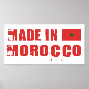 Póster Hecho en Marruecos