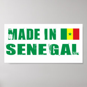 Póster Hecho en Senegal