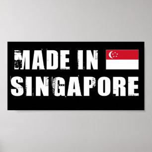 Póster Hecho en Singapur