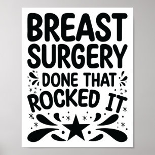 Póster Hecho Eso - Cirugía Materna De Sobreviviente De Cá