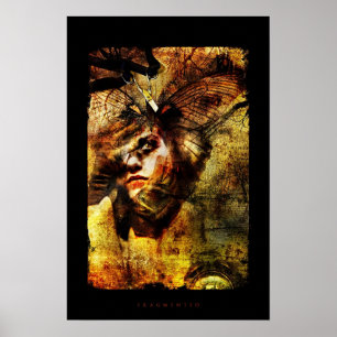 Póster hecho fragmentos