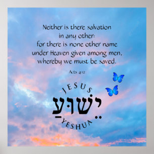 Póster Hechos 4:12