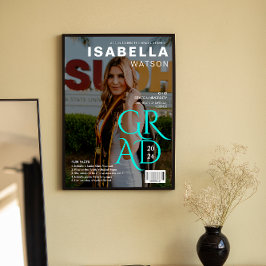 Póster Hechos divertidos | Poster de Graduación de Foto d