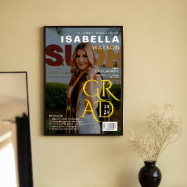 Póster Hechos divertidos | Poster de Graduación de Foto d